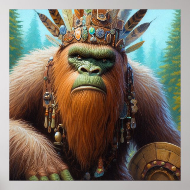 Bigfoot Öko Warrior Poster (Vorne)