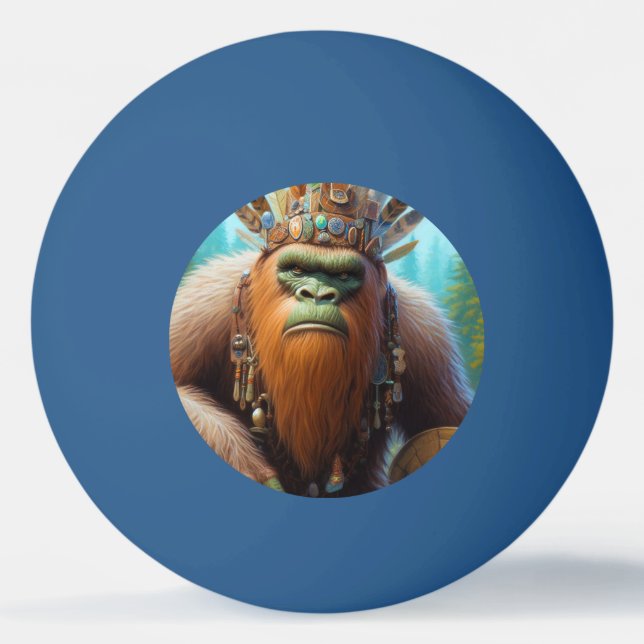 Bigfoot Öko Warrior Tischtennisball (Vorderseite)