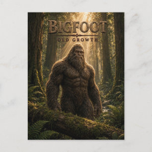 Bigfoot Old Growth Dark Cinema Postkarte