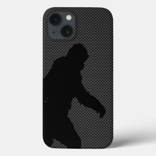 Bigfoot on Carbon Fibre Print iPhone 13 Hülle