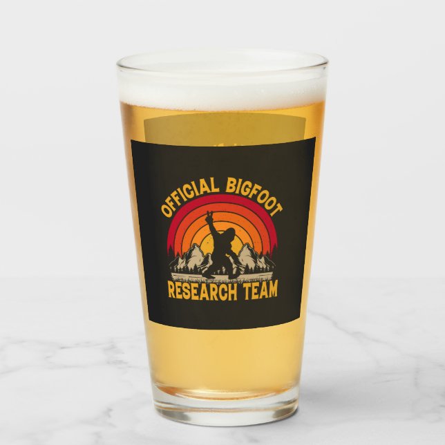Bigfoot Original Research Team Ber Glass Glas (Vorne (Gefüllt))