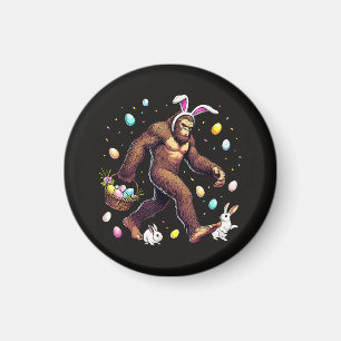 Bigfoot Ostertag Lustiger Sasquatch Magnet