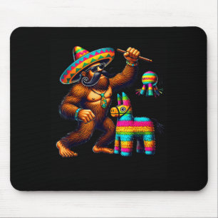 Bigfoot Pinata Cinco De Mayo Mexikanischer Sasquat Mousepad