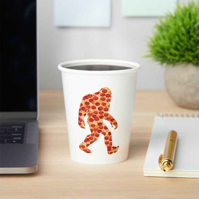 Bigfoot Pizza Pappbecher (InSitu)