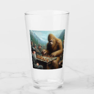 Bigfoot Playing Glas
