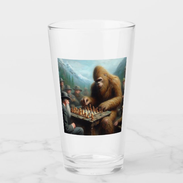 Bigfoot Playing Glas (Vorderseite)