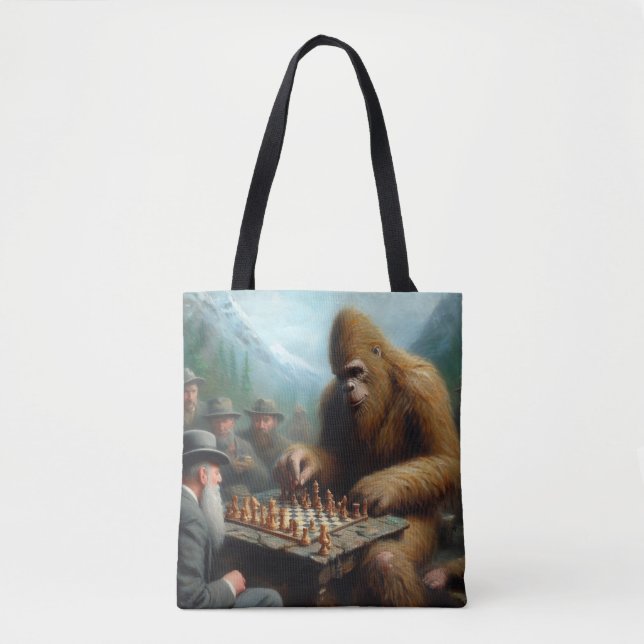 Bigfoot Playing Tasche (Vorderseite)