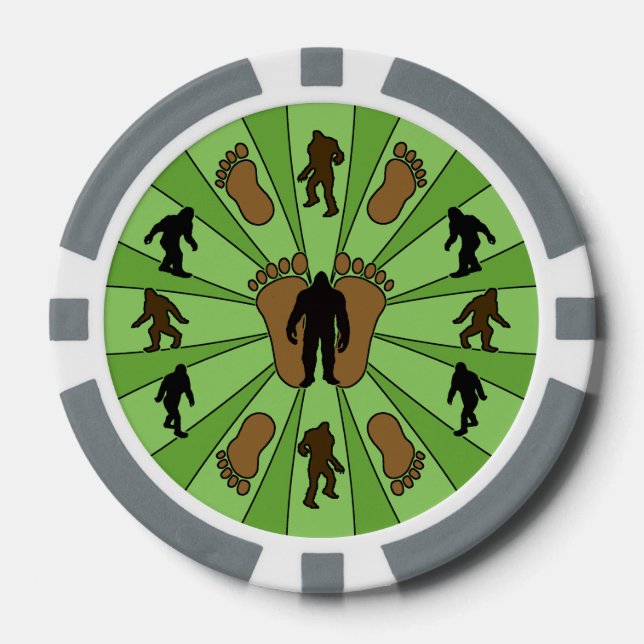 Bigfoot Pokerchips (Vorderseite)