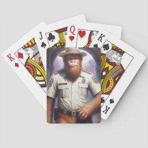 Bigfoot Policeman Spielkarten
