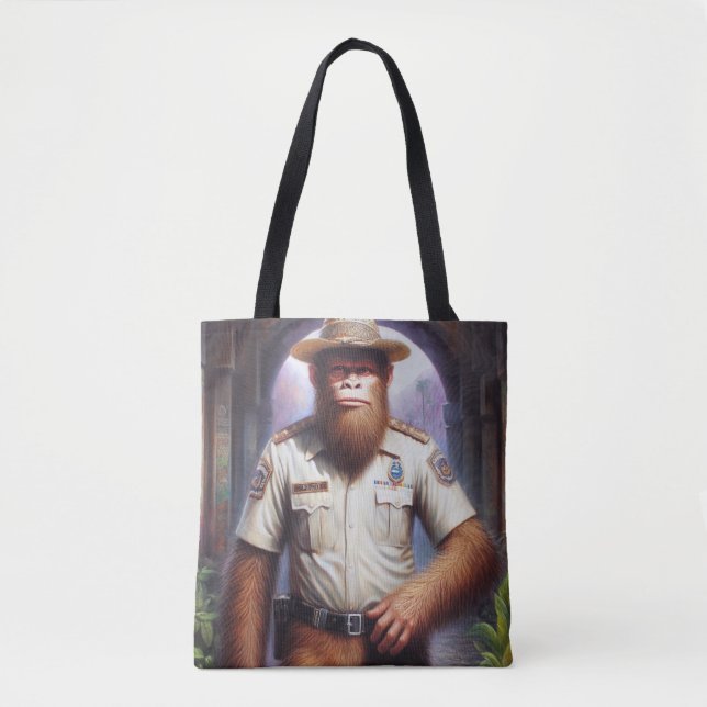 Bigfoot Policeman Tasche (Vorderseite)