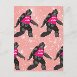 Bigfoot Postkarte