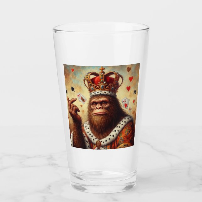 Bigfoot Queen of Hearts Glas (Vorderseite)