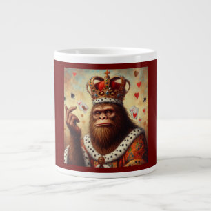 Bigfoot Queen of Hearts Jumbo-Tasse