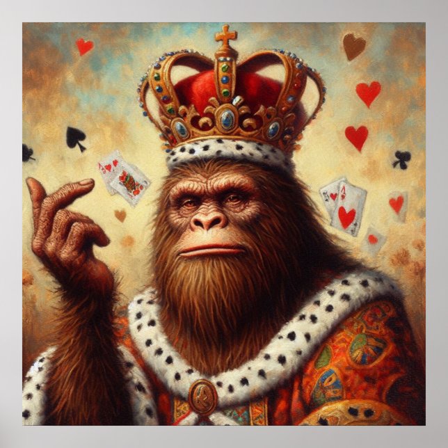 Bigfoot Queen of Hearts Poster (Vorne)