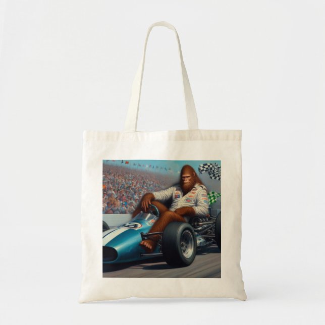 Bigfoot Racecar Tragetasche (Vorne)
