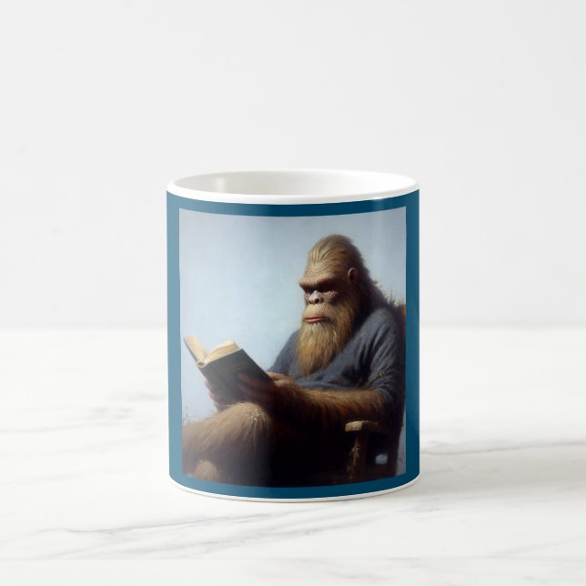 Bigfoot Reading Kaffeetasse (Mittel)