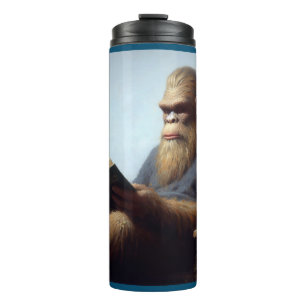 Bigfoot Reading Thermosbecher