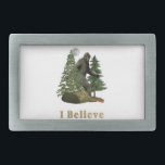Bigfoot Rechteckige Gürtelschnalle<br><div class="desc">Bigfoot</div>