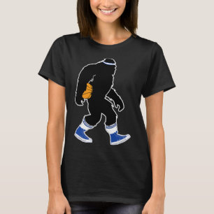 Bigfoot Retro Bysketbyll Geschenk für Squatch-Gläu T-Shirt