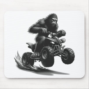 Bigfoot Riding Quad Bike Mousepad