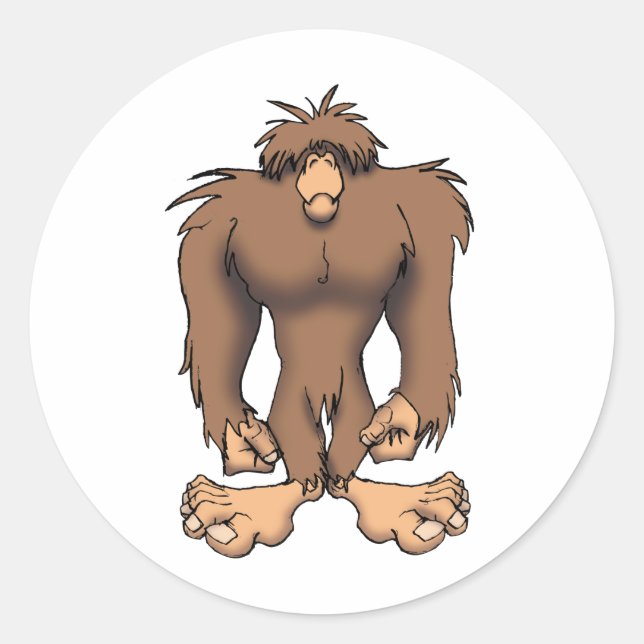 BIGFOOT RUNDER AUFKLEBER (Vorderseite)