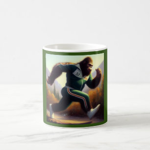 Bigfoot Running Kaffeetasse