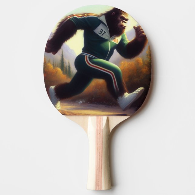 Bigfoot Running Tischtennis Schläger (Vorderseite)