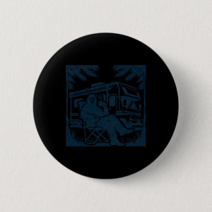Bigfoot Rv Wohnmobil Camping Sasquatch Campervan Button