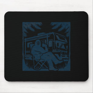 Bigfoot RV Wohnmobil Camping Sasquatch Campervan Mousepad