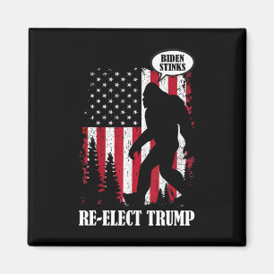 Bigfoot sagt Biden Stinks Magnet