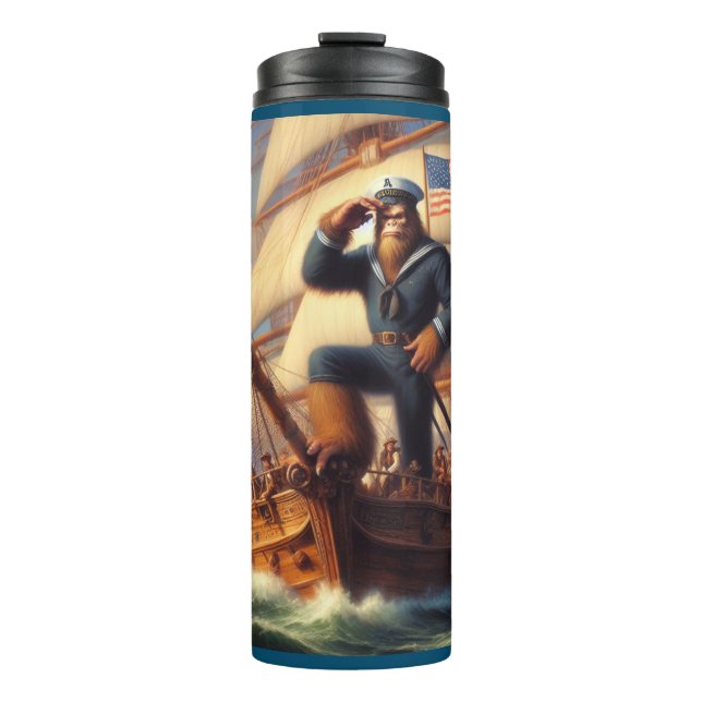 Bigfoot Sailor Thermosbecher (Vorderseite)