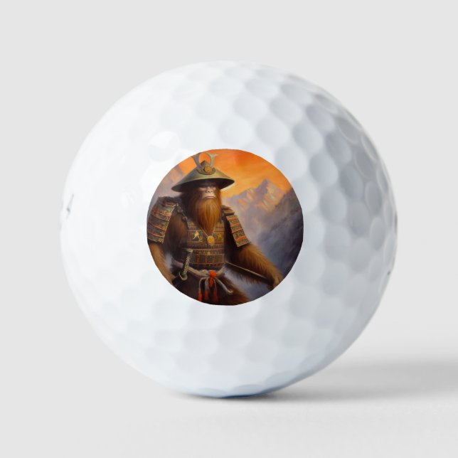 Bigfoot Samurai Golfball (Vorderseite)