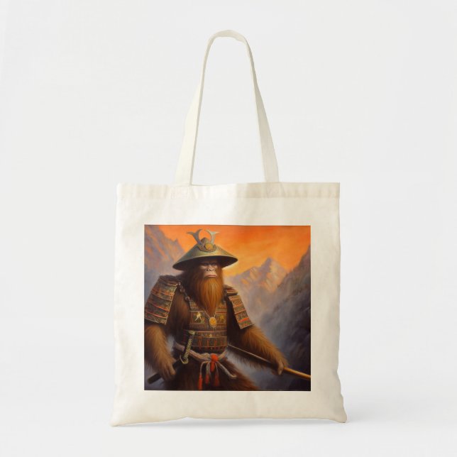 Bigfoot Samurai Tragetasche (Vorne)