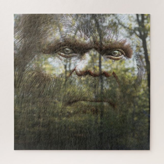 BIGFOOT SASQUATAT PORTRAIT Puzzle (Vertical)