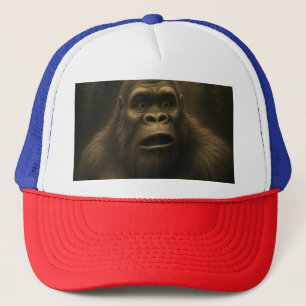 Bigfoot Sasquatch Alien UFO Funny Truckerkappe