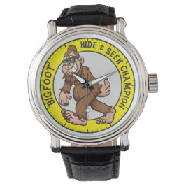 Bigfoot | Sasquatch (Bearbeitbar) Uhr