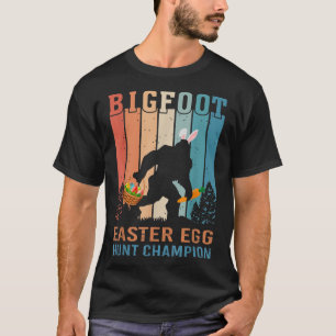 Bigfoot Sasquatch Bunny Egg Ostertag Kleinkind Gir T-Shirt