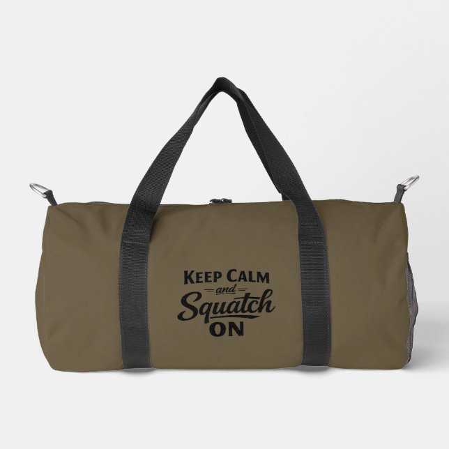Bigfoot Sasquatch Duffle Bag (Vorderseite)