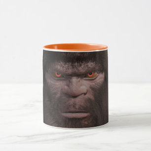BIGFOOT SASQUATCH FACE PORTRATRAT TASSE