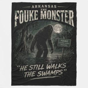 Bigfoot Sasquatch Fleecedecke