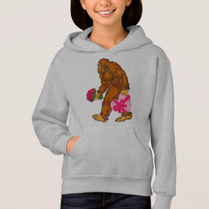Bigfoot Sasquatch Funny Valentinstag Liebe Hoodie