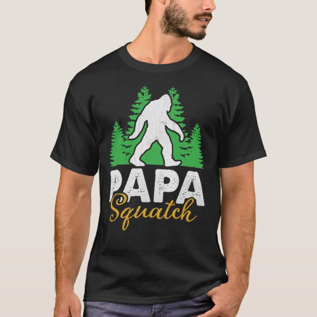 Bigfoot Sasquatch Geschenk Klassischer T - Shirt (Vorderseite)