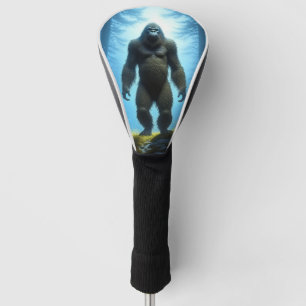 Bigfoot Sasquatch im Wald Golf Headcover