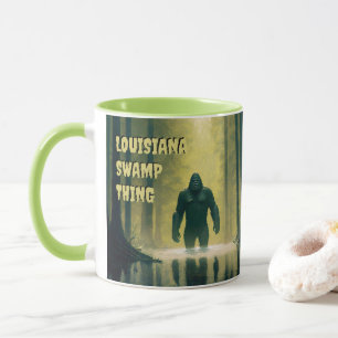 Bigfoot Sasquatch Louisiana Swamp Thing anpassen Tasse