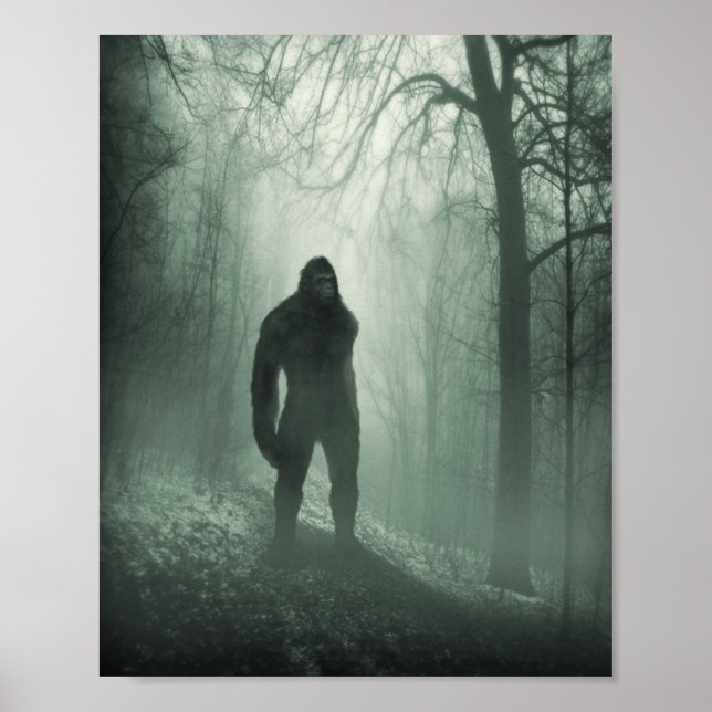 Bigfoot / Sasquatch Poster de l'observateur silenc (Devant)
