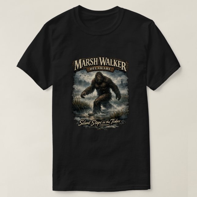 Bigfoot Sasquatch T-Shirt (Design vorne)
