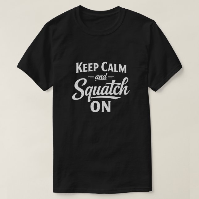 Bigfoot Sasquatch T-Shirt (Design vorne)