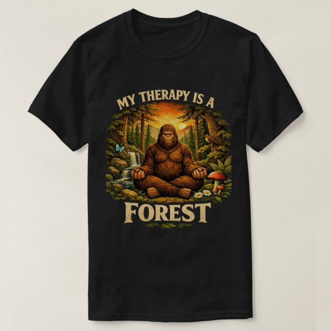 Bigfoot Sasquatch T-Shirt (Design vorne)