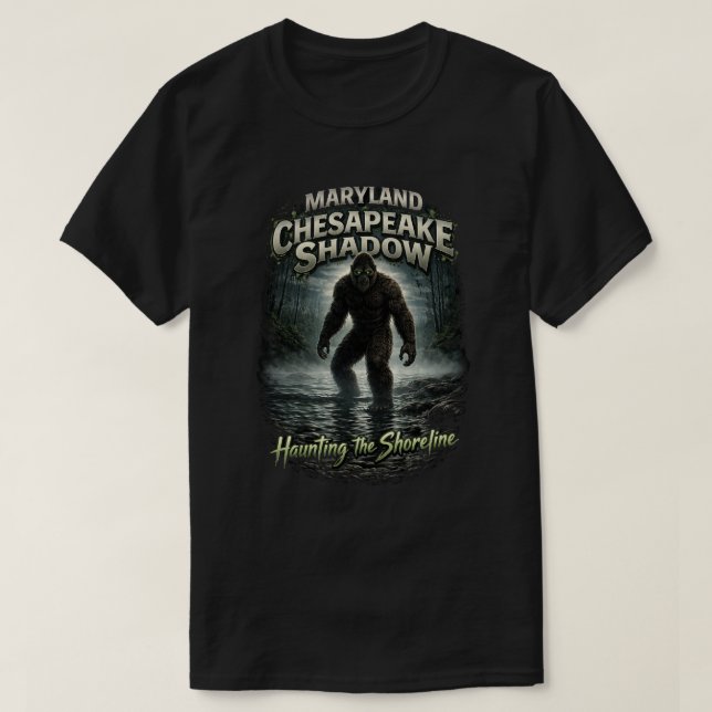 Bigfoot Sasquatch T-Shirt (Design vorne)