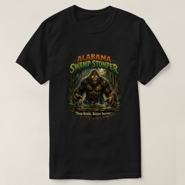 Bigfoot Sasquatch T-Shirt (Design vorne)